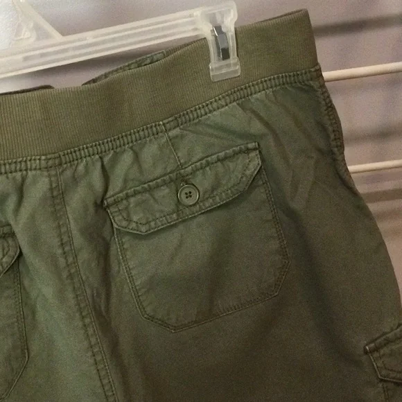 Faded Glory Green Cargo Shorts - Picture 6 of 9